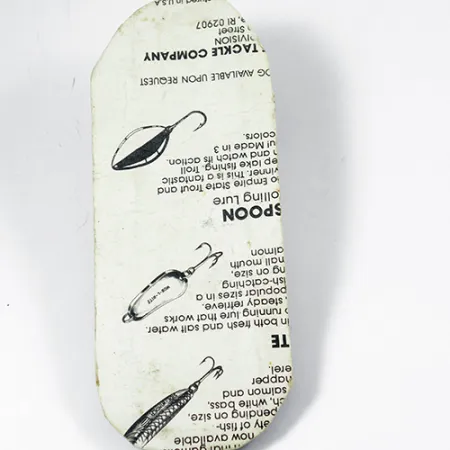 Seneca Little Cleo (Hula Girl), білий перламутр/синій/нікель, 21 г, блесна коливалка (колебалка) #2070