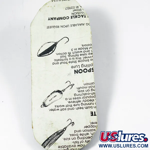 Seneca Little Cleo (Hula Girl), білий перламутр/синій/нікель, 21 г, блесна коливалка (колебалка) #2070