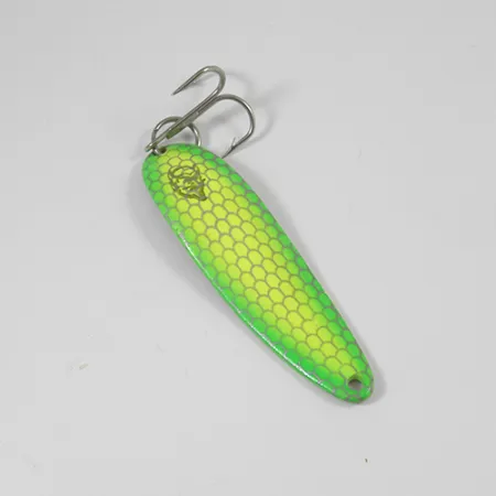 Eppinger Dardevle Cop-E-Cat 7400, жовтий/зелений/нікель, 14 г, блесна коливалка (колебалка) #2094