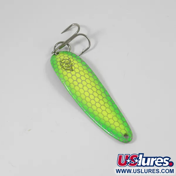 Eppinger Dardevle Cop-E-Cat 7400, жовтий/зелений/нікель, 14 г, блесна коливалка (колебалка) #2094