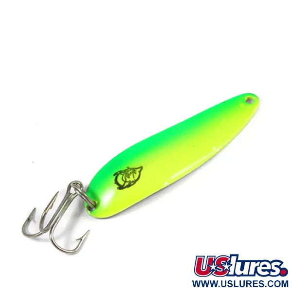 Eppinger Dardevle Cop-E-Cat 7400, жовтий/зелений/нікель, 14 г, блесна коливалка (колебалка) #2098