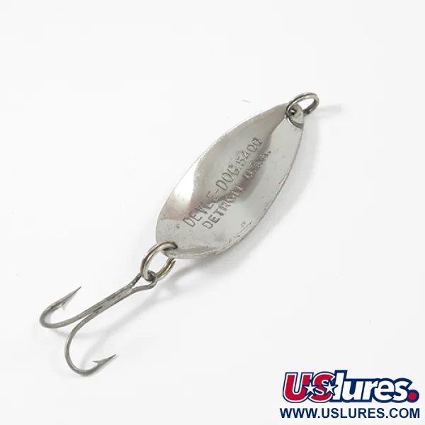 Eppinger Dardevle Devle-Dog 5400, нікель, 14 г, блесна коливалка (колебалка) #2130