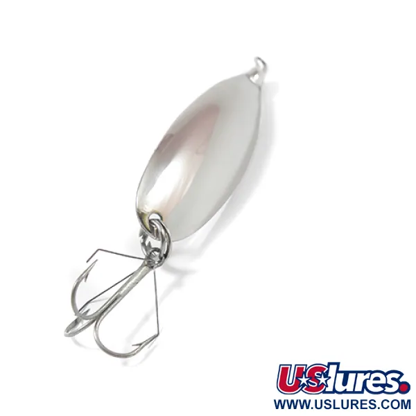 Johnson Silver Minnow, нікель, 9 г, блесна коливалка (колебалка) #2138