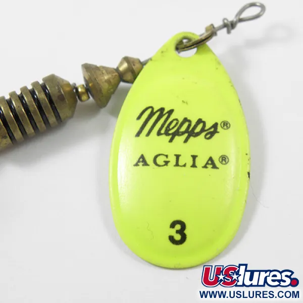 Mepps Aglia 3 dressed, хвіст з хутра оленя