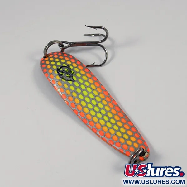 Eppinger Dardevle Cop-E-Cat 7400, жовтий/помаранчевий/нікель, 14 г, блесна коливалка (колебалка) #2177