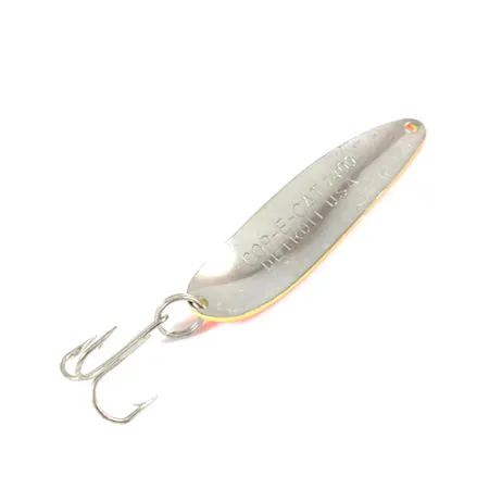 Eppinger Dardevle Cop-E-Cat 7400, жовтий/помаранчевий/нікель, 14 г, блесна коливалка (колебалка) #2180