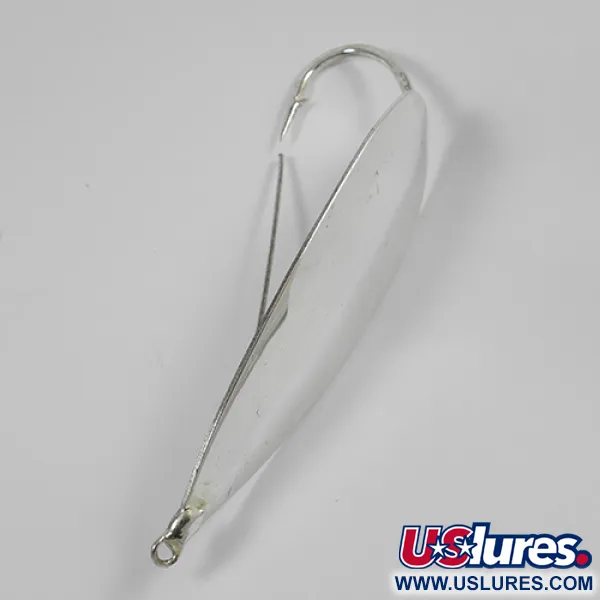  Незачіпляйка Johnson Silver Minnow, срібло (покриття справжнім сріблом), 28 г, блесна коливалка (колебалка) #2189