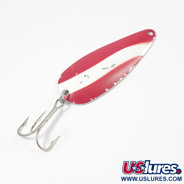 Worth Chippewa, червоний/білий/нікель, 14 г, блесна коливалка (колебалка) #2204
