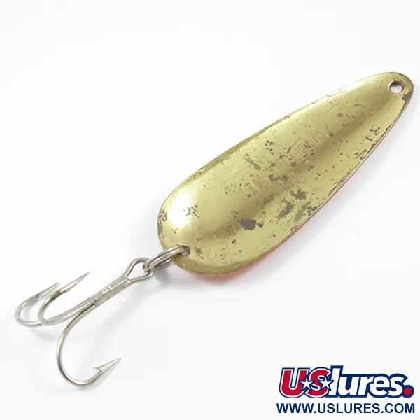  Len Thompson #2, червоний/чорний/латунь, 28 г, блесна коливалка (колебалка) #2243