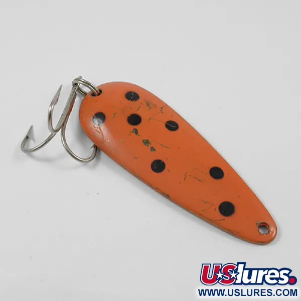  Len Thompson #2, червоний/чорний/латунь, 28 г, блесна коливалка (колебалка) #2243