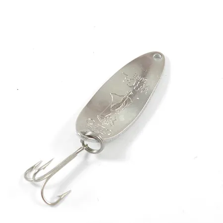 Seneca Little Cleo (Hula Girl), зелений/нікель/блискітки, 10 г, блесна коливалка (колебалка) #2269