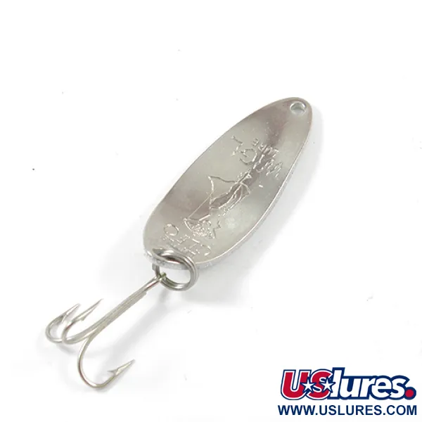 Seneca Little Cleo (Hula Girl), зелений/нікель/блискітки, 10 г, блесна коливалка (колебалка) #2269