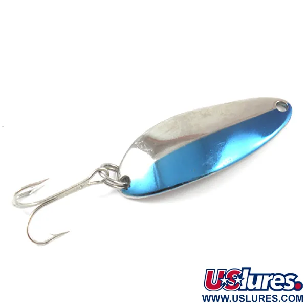 Seneca Little Cleo (Hula Girl), нікель/синій, 10 г, блесна коливалка (колебалка) #2270