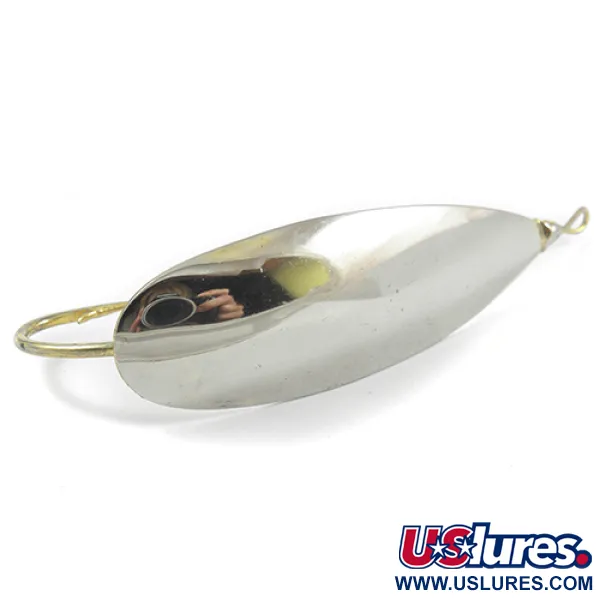  Незачіпляйка Johnson Silver Minnow, срібло/золото, 21 г, блесна коливалка (колебалка) #2283