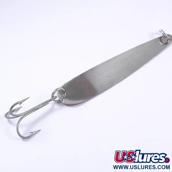 Eppinger Dardevle King Flutter Devle, червоний/білий/нікель, 9 г, блесна коливалка (колебалка) #2300