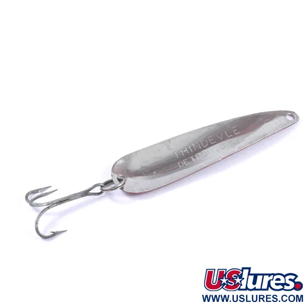 Eppinger Dardevle ThinDevle, червоний/білий/нікель, 11 г, блесна коливалка (колебалка) #2301