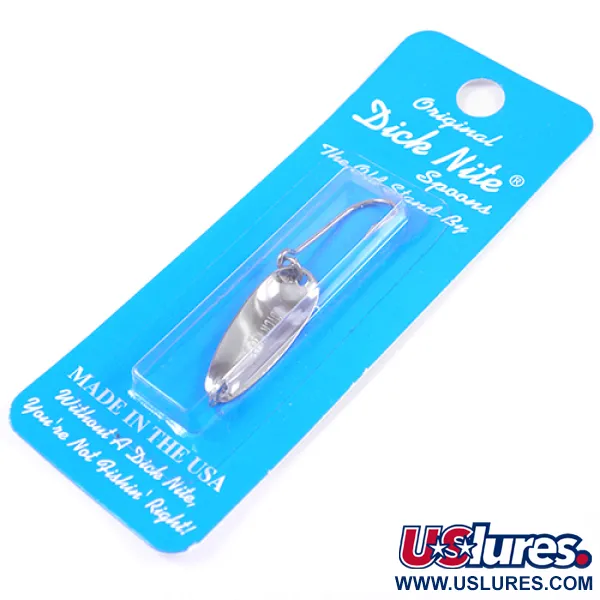 Dick Nite Spoons Dick Nite #1, нікель, , блесна коливалка (колебалка) #2307