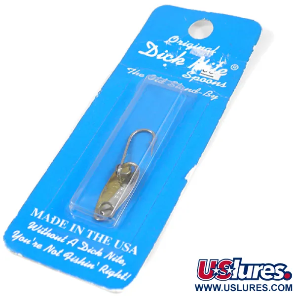 Dick Nite Spoons Dick Nite #0, золото/нікель, , блесна коливалка (колебалка) #2309