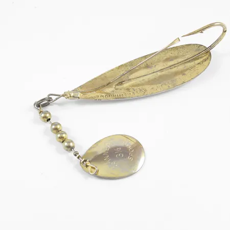 Незачіпляйка Johnson Silver Minnow, золото/срібло, 14 г, блесна коливалка (колебалка) #2318