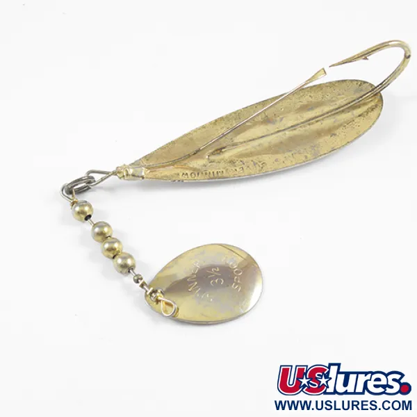  Незачіпляйка Johnson Silver Minnow, золото/срібло, 14 г, блесна коливалка (колебалка) #2318