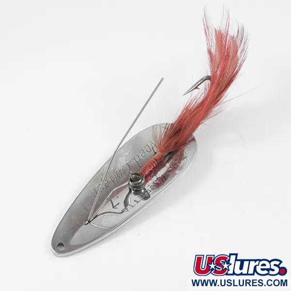  Błystka antyzaczepowa Tony Accetta Veed-Dodger, нікель, 19 г, блесна коливалка (колебалка) #2326