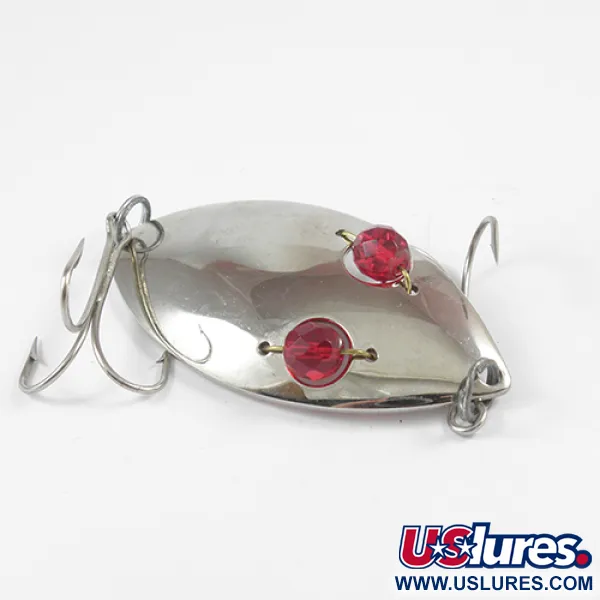 Eppinger Red Eye Wiggler, нікель/червоні очі, 25 г, блесна коливалка (колебалка) #2341