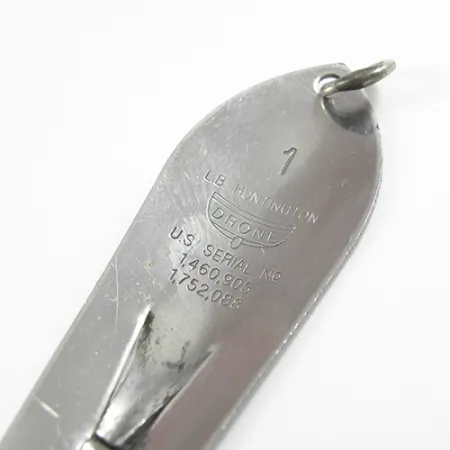 Huntington Незачіпляйка ORIGINAL DRONE SPOON 1, нікель, 11 г, блесна коливалка (колебалка) #2354