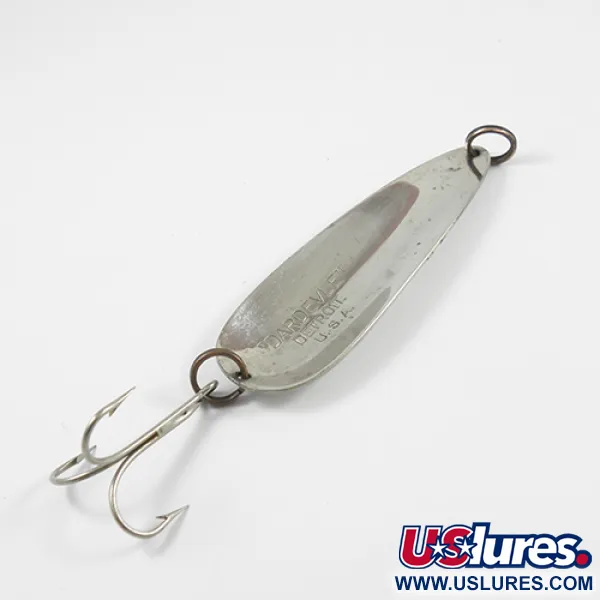 Eppinger Dardevle, нікель, 28 г, блесна коливалка (колебалка) #2371