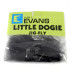  Glen Evans Little Dogie Jig-Fly, чорний, 7 г, до рибалки #2378