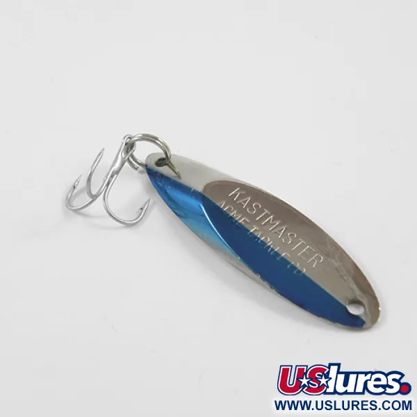 Acme Kastmaster, нікель/синій, 10,5 г, блесна коливалка (колебалка) #2387