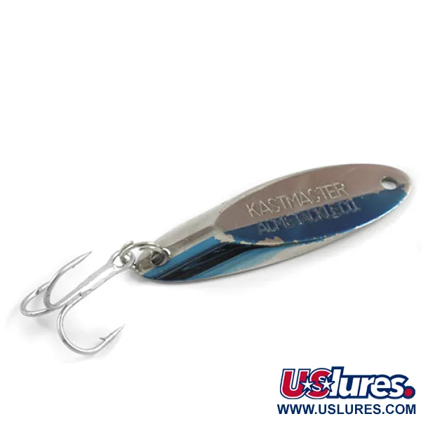 Acme Kastmaster, нікель/синій, 14 г, блесна коливалка (колебалка) #2389