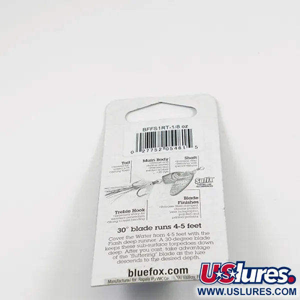  Blue Fox Flash Deep Runner, форель, 4 г, блешня оберталка (вертушка) #2412