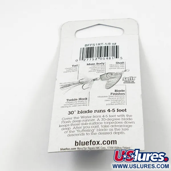  Blue Fox Flash Deep Runner, форель, 4 г, блешня оберталка (вертушка) #2413