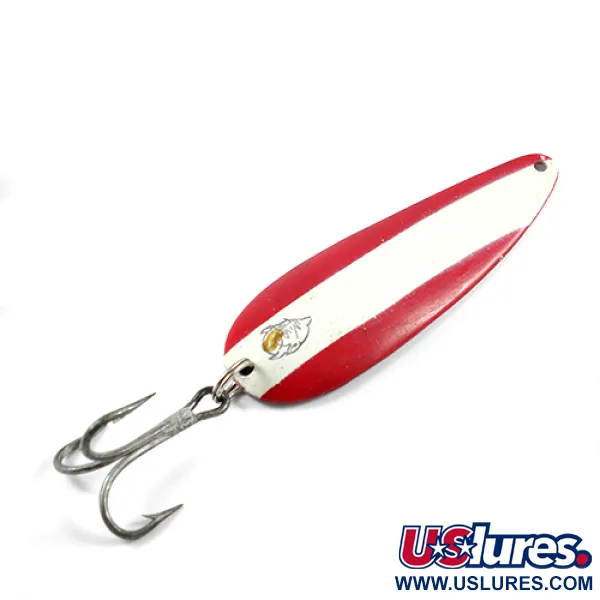 Eppinger Dardevle, червоний/білий/нікель, 28 г, блесна коливалка (колебалка) #2419