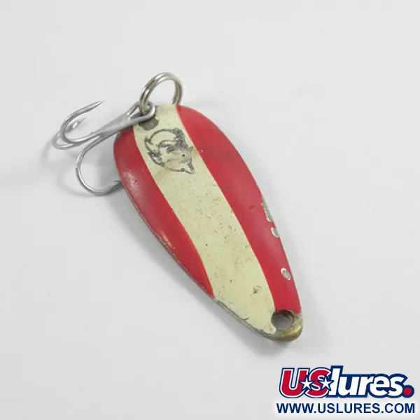 Eppinger Dardevle Spinnie, червоний/білий/нікель, 9 г, блесна коливалка (колебалка) #2424