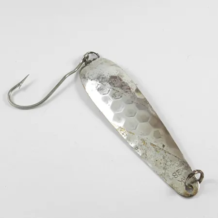 Len Thompson Northern King 28, срібло (покриття справжнім сріблом), 14 г, блесна коливалка (колебалка) #2427