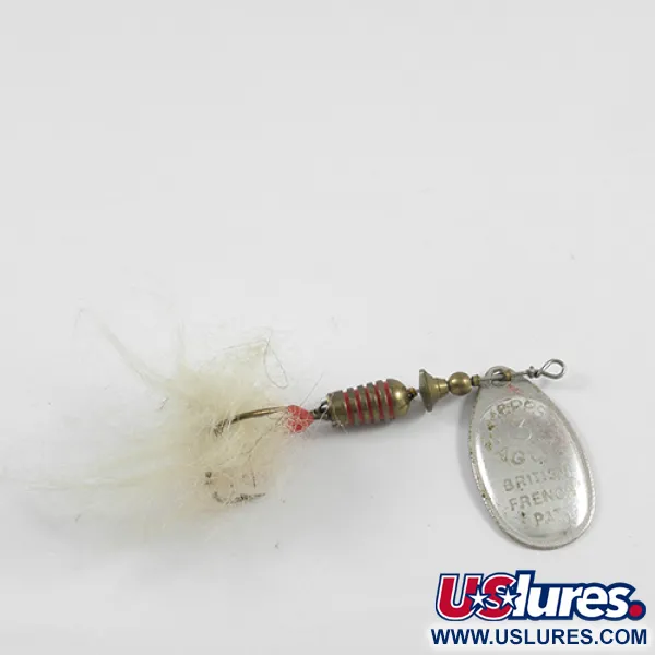  Mepps Aglia 3, срібло, 7 г, блешня оберталка (вертушка) #2432