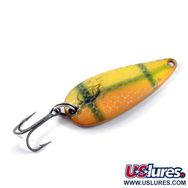 Eppinger Dardevle Spinnie, жовтий/зелений/нікель, 9 г, блесна коливалка (колебалка) #2448