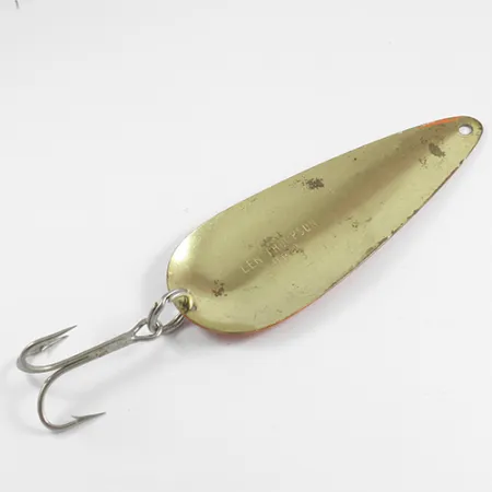 Len Thompson #4, червоний/чорний/латунь, 44 г, блесна коливалка (колебалка) #2454