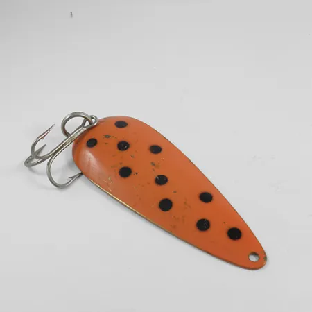 Len Thompson #4, червоний/чорний/латунь, 44 г, блесна коливалка (колебалка) #2454