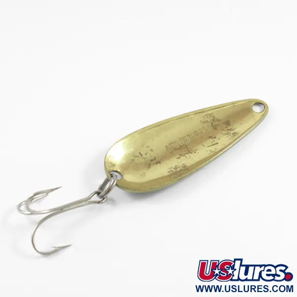  Len Thompson #1, зелений/чорний/латунь, 21 г, блесна коливалка (колебалка) #2461