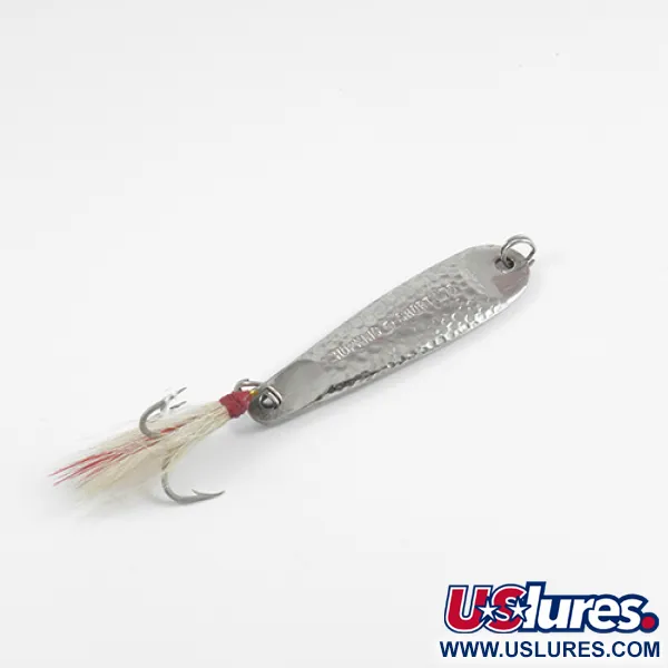  Hopkins shorty 75, карбований нікель, 21 г, блесна коливалка (колебалка) #2462