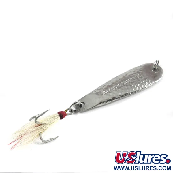  Hopkins shorty 75, карбований нікель, 21 г, блесна коливалка (колебалка) #2462