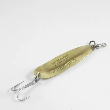 Luhr Jensen Krocodile DIE #5, золото, 21 г, блесна коливалка (колебалка) #2480