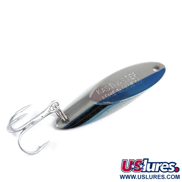 Acme Kastmaster, нікель/синій, 10,5 г, блесна коливалка (колебалка) #2492