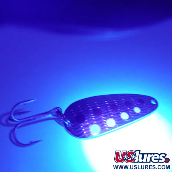 Acme Tornado Spoon, нікель/червоний/білий, 7 г, блесна коливалка (колебалка) #2494