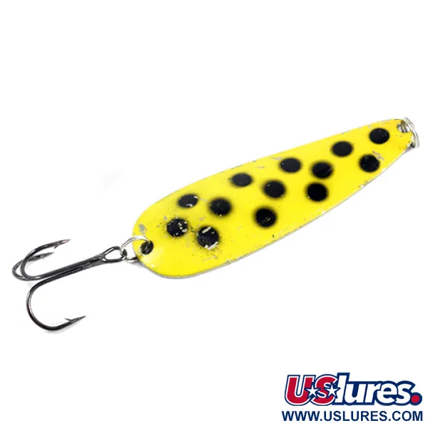 Worth Chippewa, чорний/жовтий/нікель, 19 г, блесна коливалка (колебалка) #2543