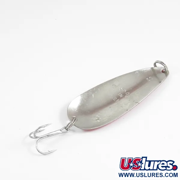 Worth Chippewa, червоний/білий/нікель, 14 г, блесна коливалка (колебалка) #2544