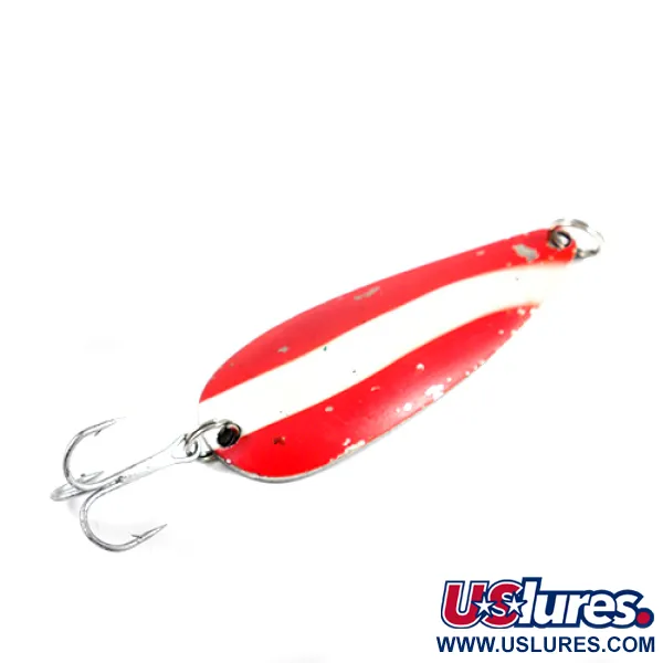 Worth Chippewa, червоний/білий/нікель, 14 г, блесна коливалка (колебалка) #2544