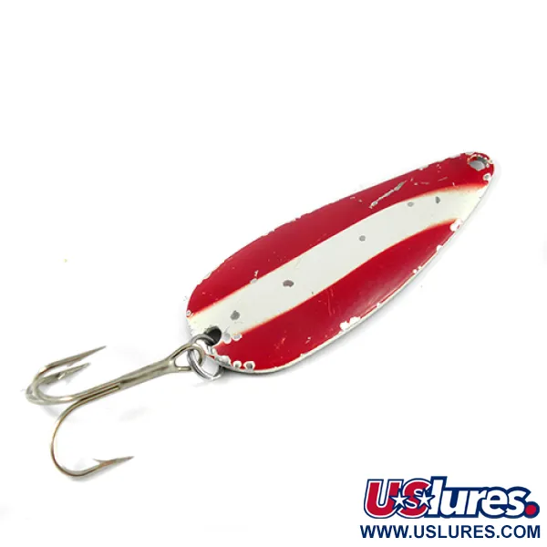 Worth Chippewa, червоний/білий/нікель, 14 г, блесна коливалка (колебалка) #2548